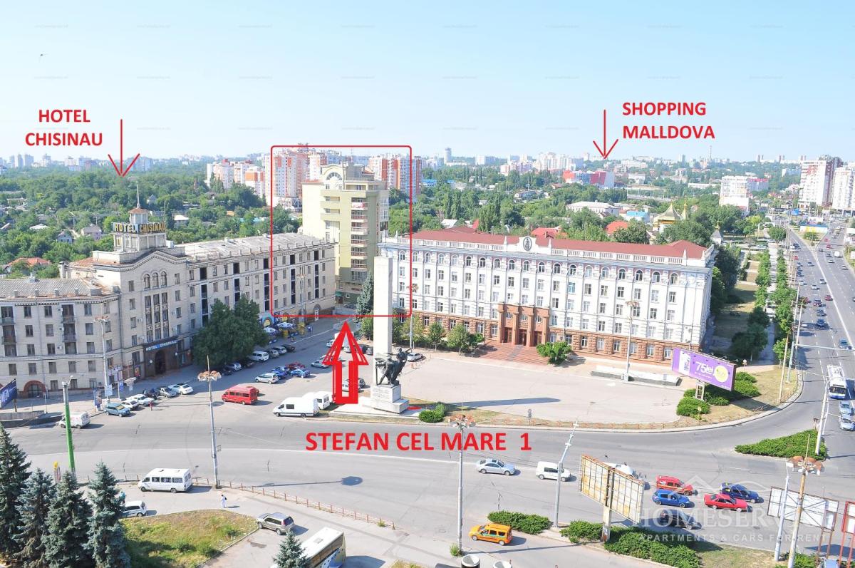Suitetrails - HomeService Apartments on Stefan cel Mare boulevard