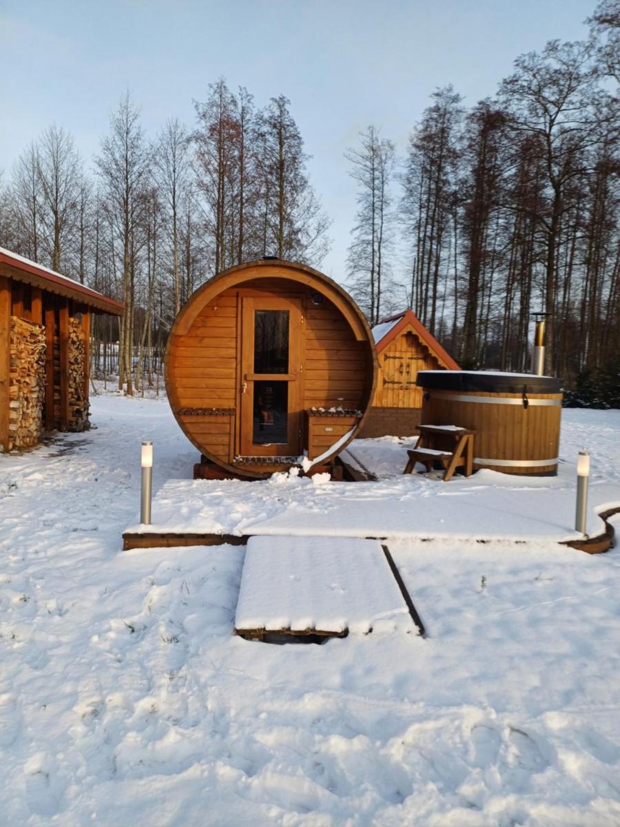 Szwałk Borecka - z sauną i balią, nad jeziorem - Housity