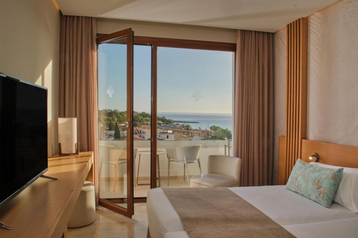 Cama o camas de una habitación en Hotel Son Caliu Spa Oasis