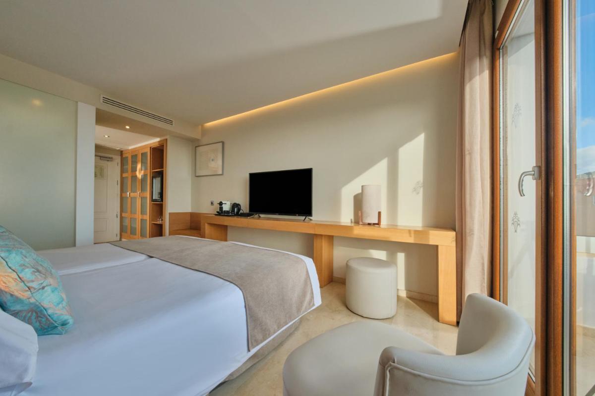 Cama o camas de una habitación en Hotel Son Caliu Spa Oasis