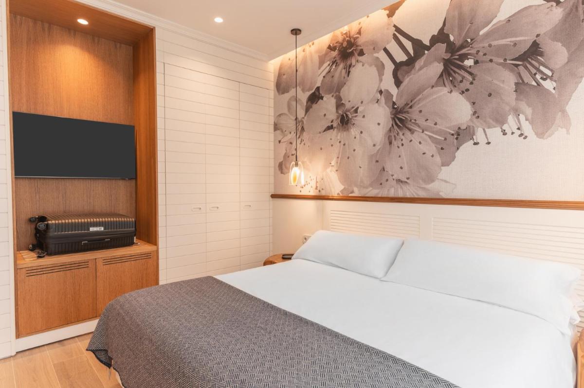 Cama o camas de una habitación en Hiru Uhinak