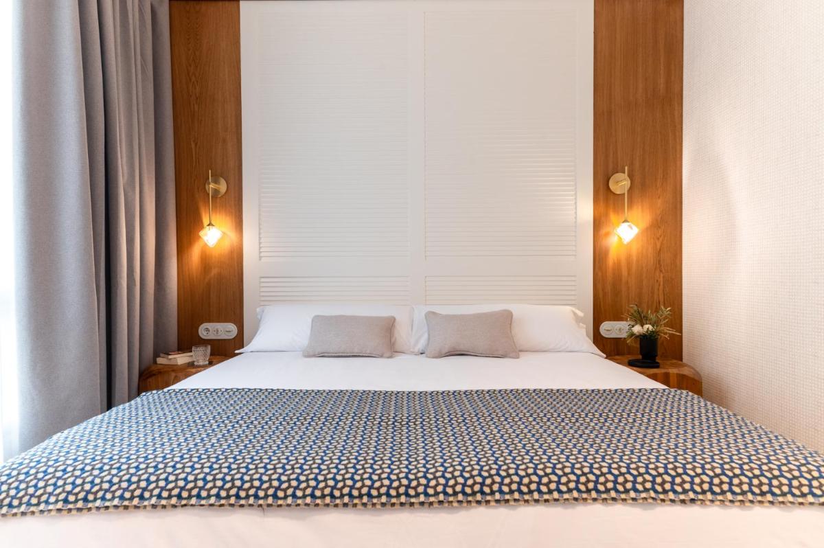 Cama o camas de una habitación en Hiru Uhinak