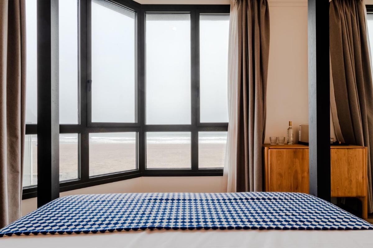 Cama o camas de una habitación en Hiru Uhinak