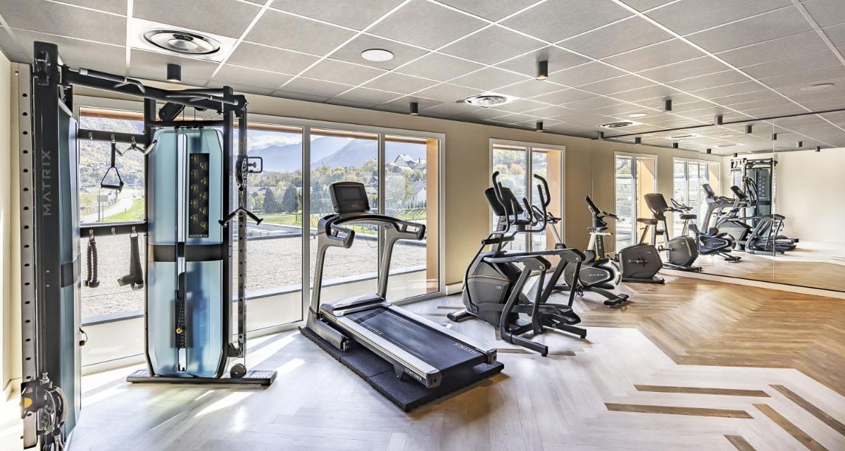 Salle ou équipements de sports de l'établissement Best Western Coeur de Maurienne Hotel Restaurant & Spa