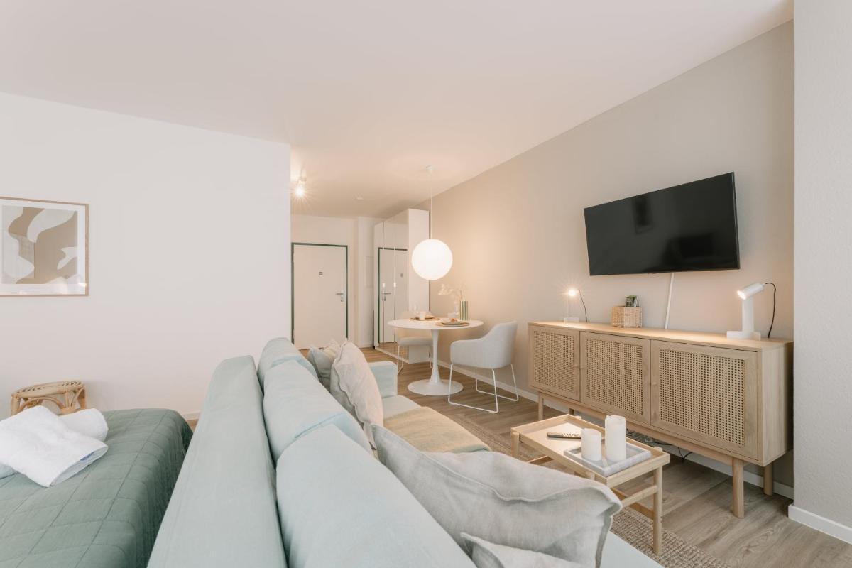 5 Min Central 1-Room Apartment - free parking 600 mbit Wifi - Housity