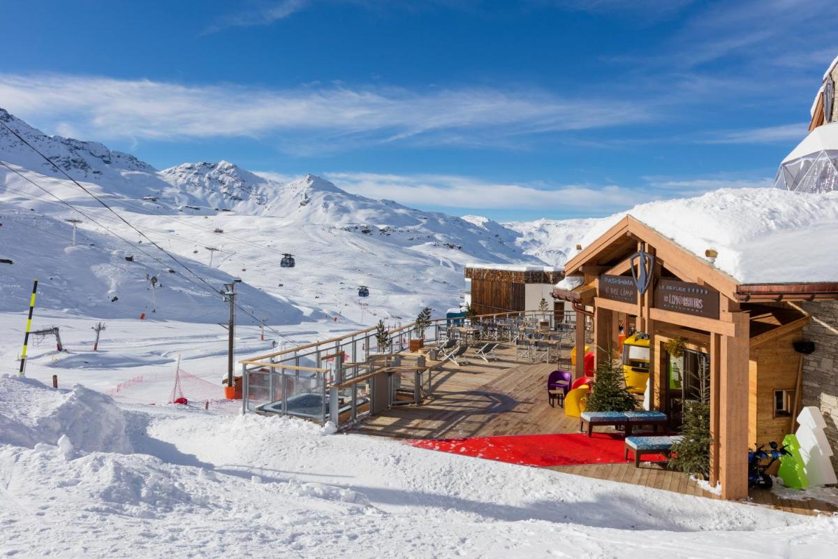 L'établissement Hotel Pashmina Le Refuge en hiver