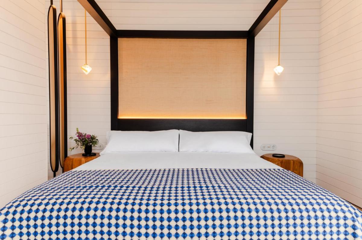 Cama o camas de una habitación en Hiru Uhinak