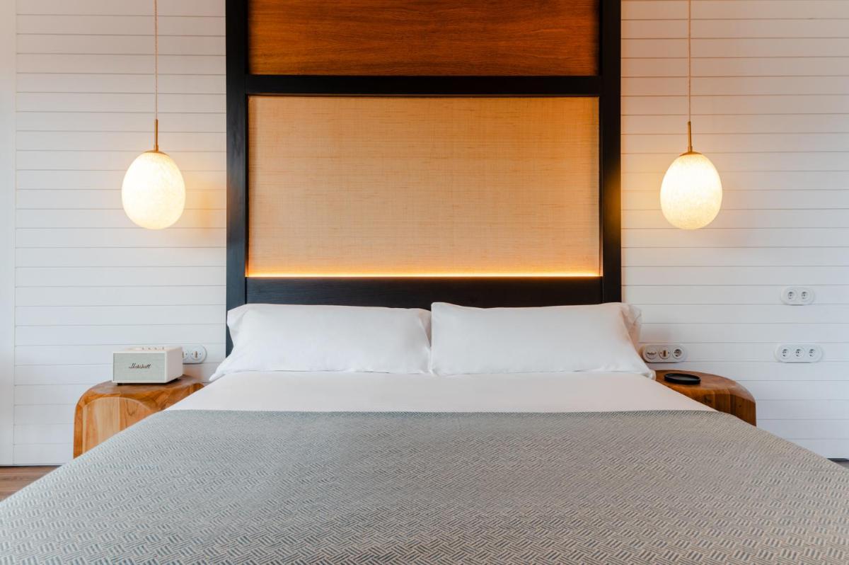 Cama o camas de una habitación en Hiru Uhinak