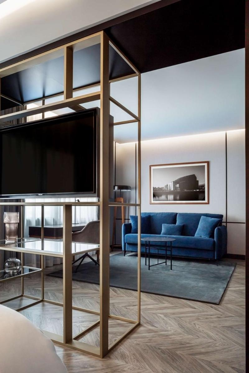 Zona de estar de Radisson Collection Bilbao