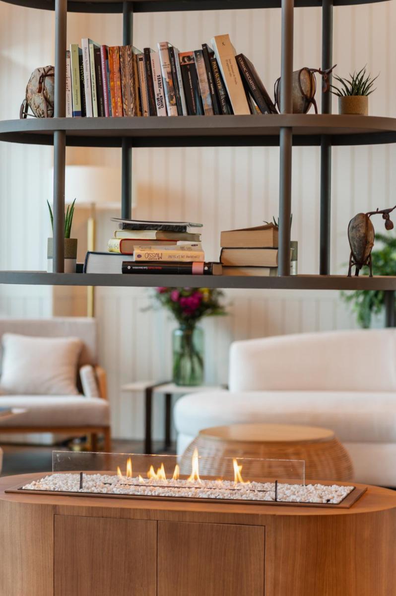 Biblioteca en el hotel