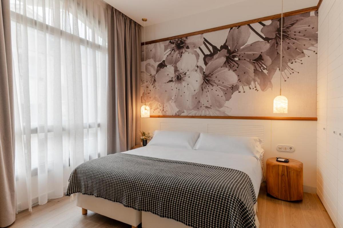 Cama o camas de una habitación en Hiru Uhinak