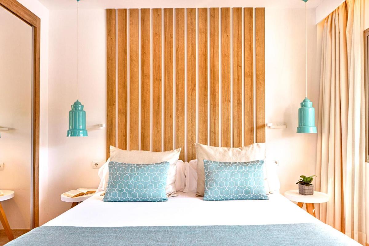 Cama o camas de una habitación en Zafiro Palmanova