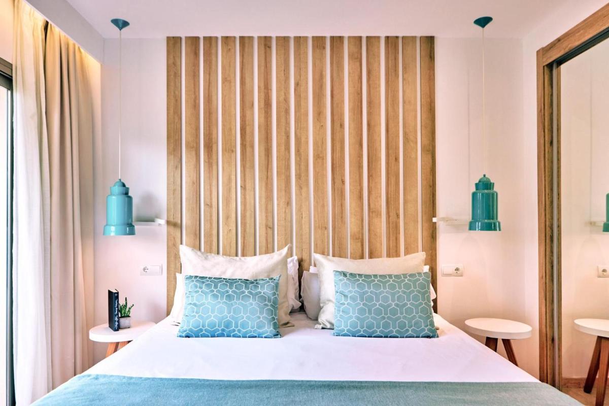 Cama o camas de una habitación en Zafiro Palmanova