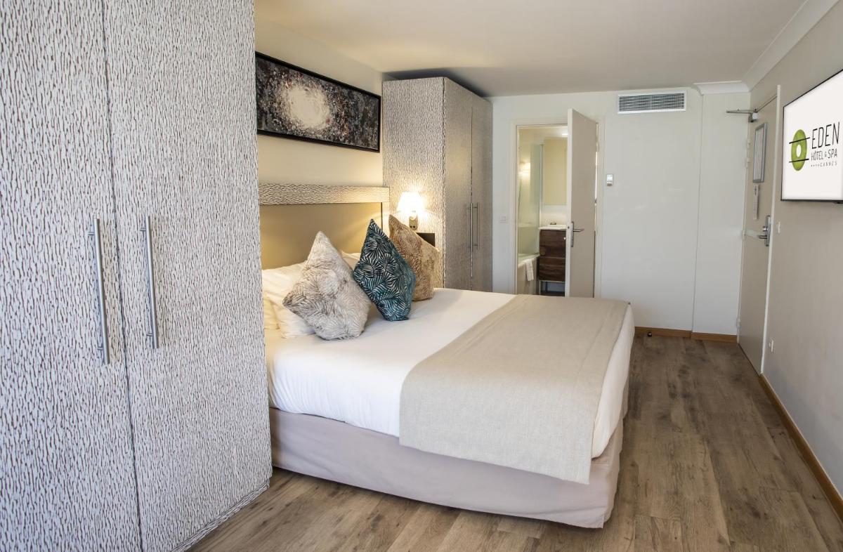 Un ou plusieurs lits dans un hébergement de l'établissement Eden Hotel & Spa
