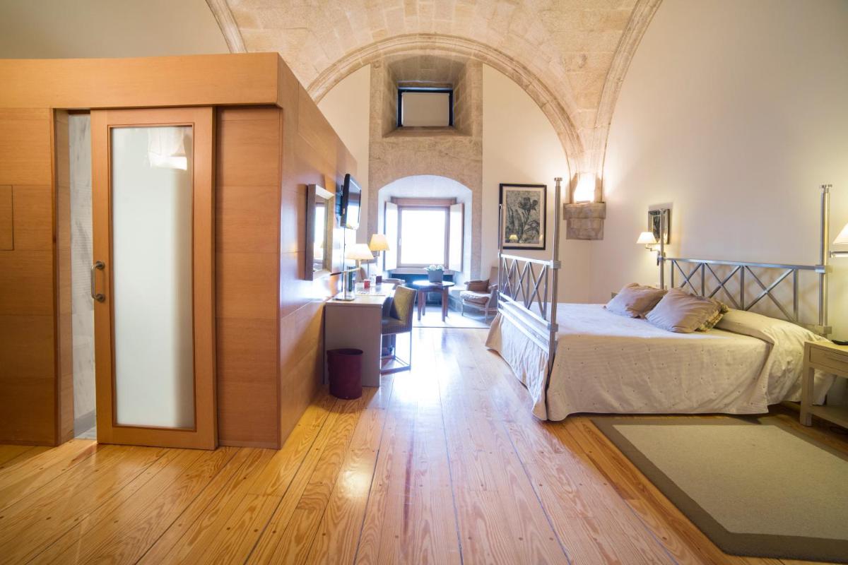 Cama o camas de una habitación en Parador de Santo Estevo