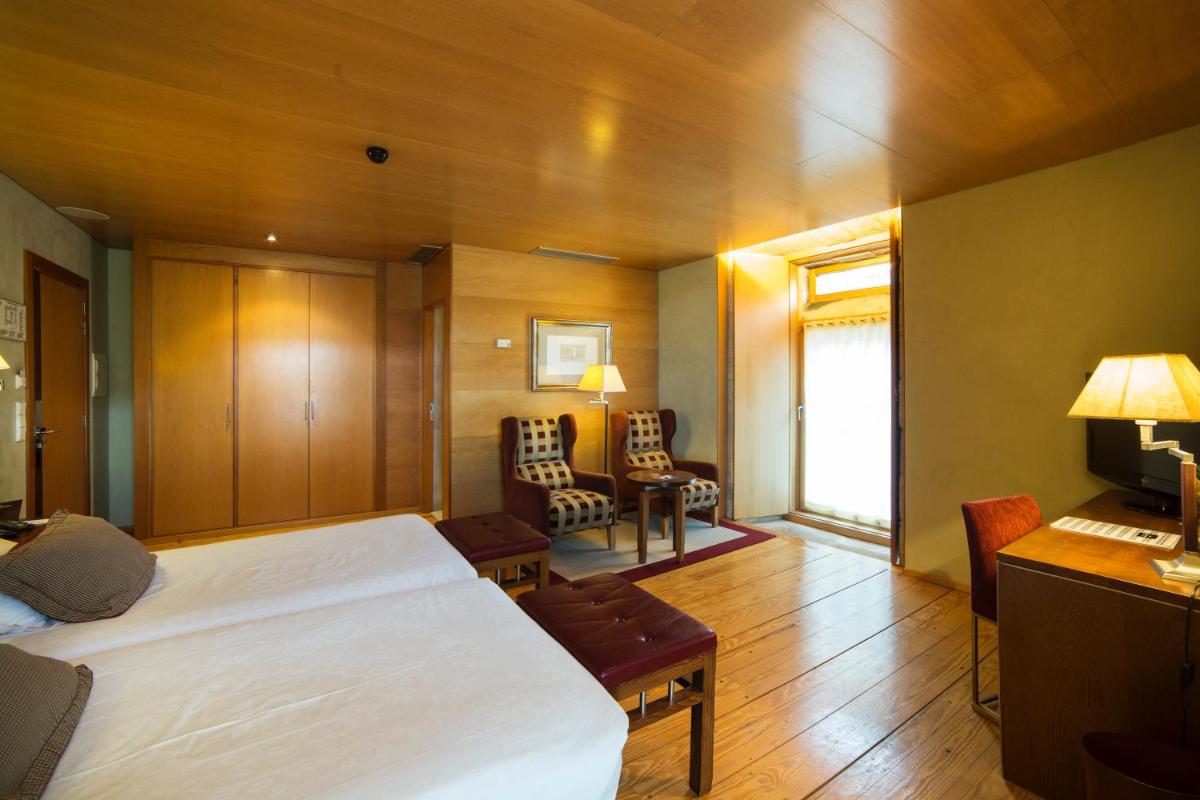 Cama o camas de una habitación en Parador de Santo Estevo