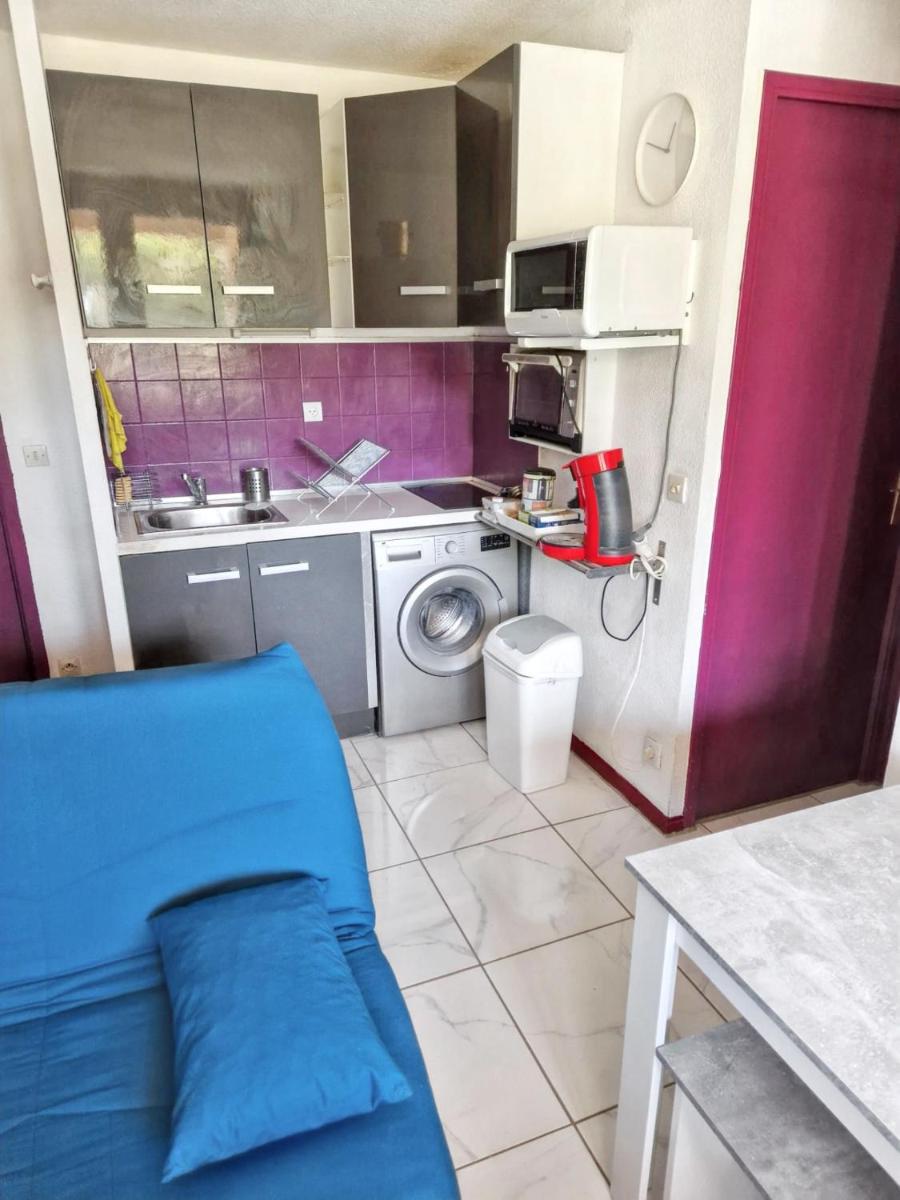 Appartement cosy à Gruissan, piscine partagée, 25 m² - Housity