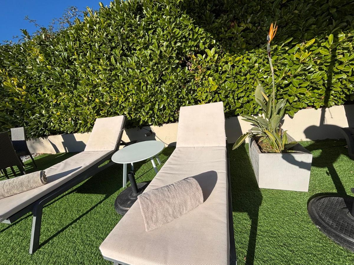 Jardin de l'établissement La Bastide Gourmande