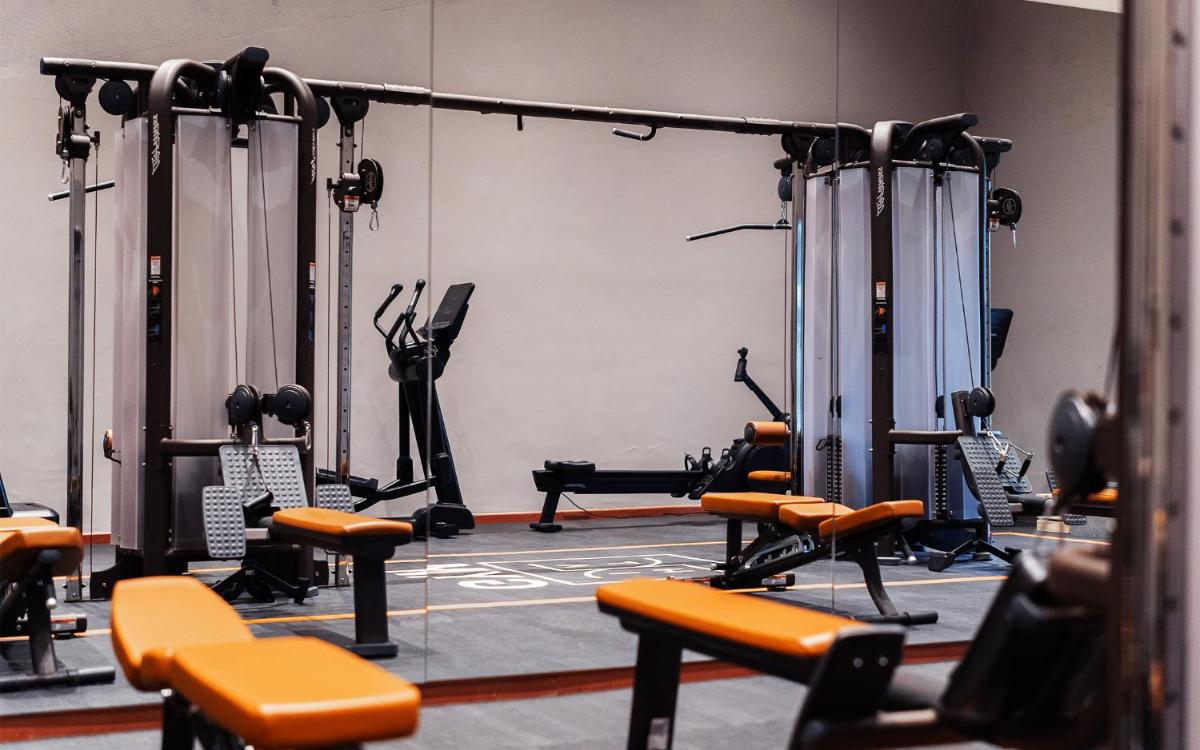 Gimnasio o instalaciones de fitness de Hotel Hita "Nature Experience" for all