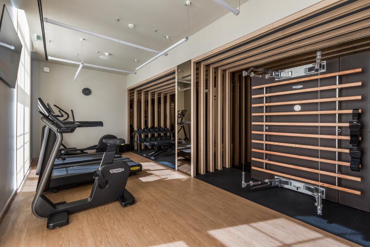O centro de fitness e/ou as comodidades de fitness de Amoure Hotel - The Leading Hotels of the World