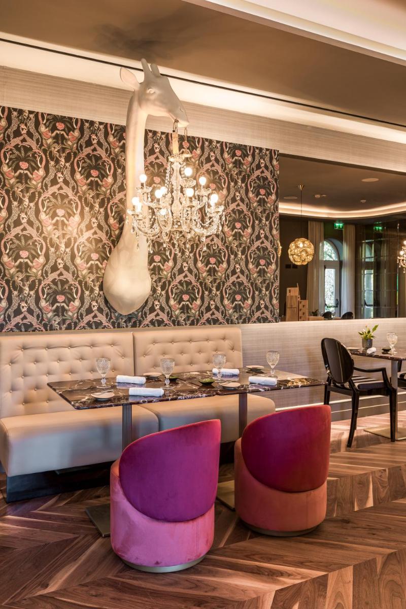 Uma área de estar em Amoure Hotel - The Leading Hotels of the World