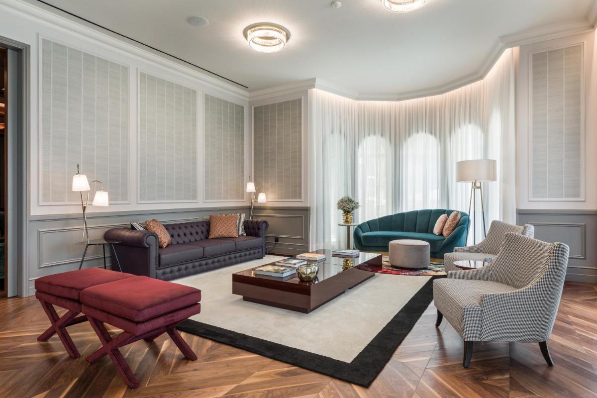 Uma área de estar em Amoure Hotel - The Leading Hotels of the World