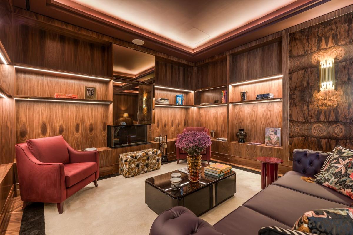 Uma área de estar em Amoure Hotel - The Leading Hotels of the World