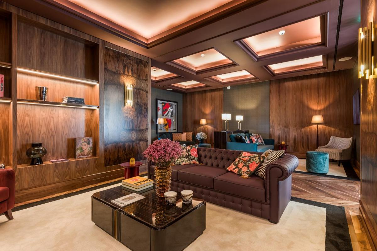 Uma área de estar em Amoure Hotel - The Leading Hotels of the World