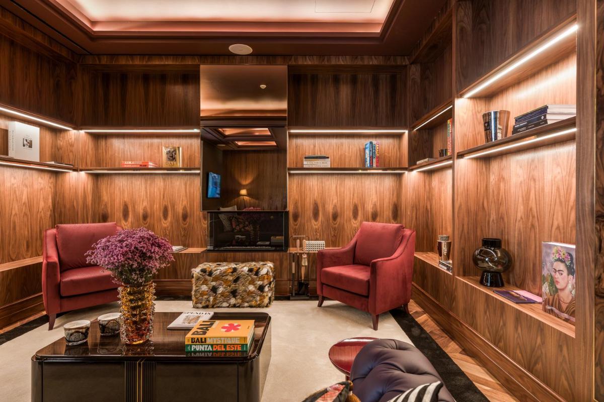 Uma área de estar em Amoure Hotel - The Leading Hotels of the World