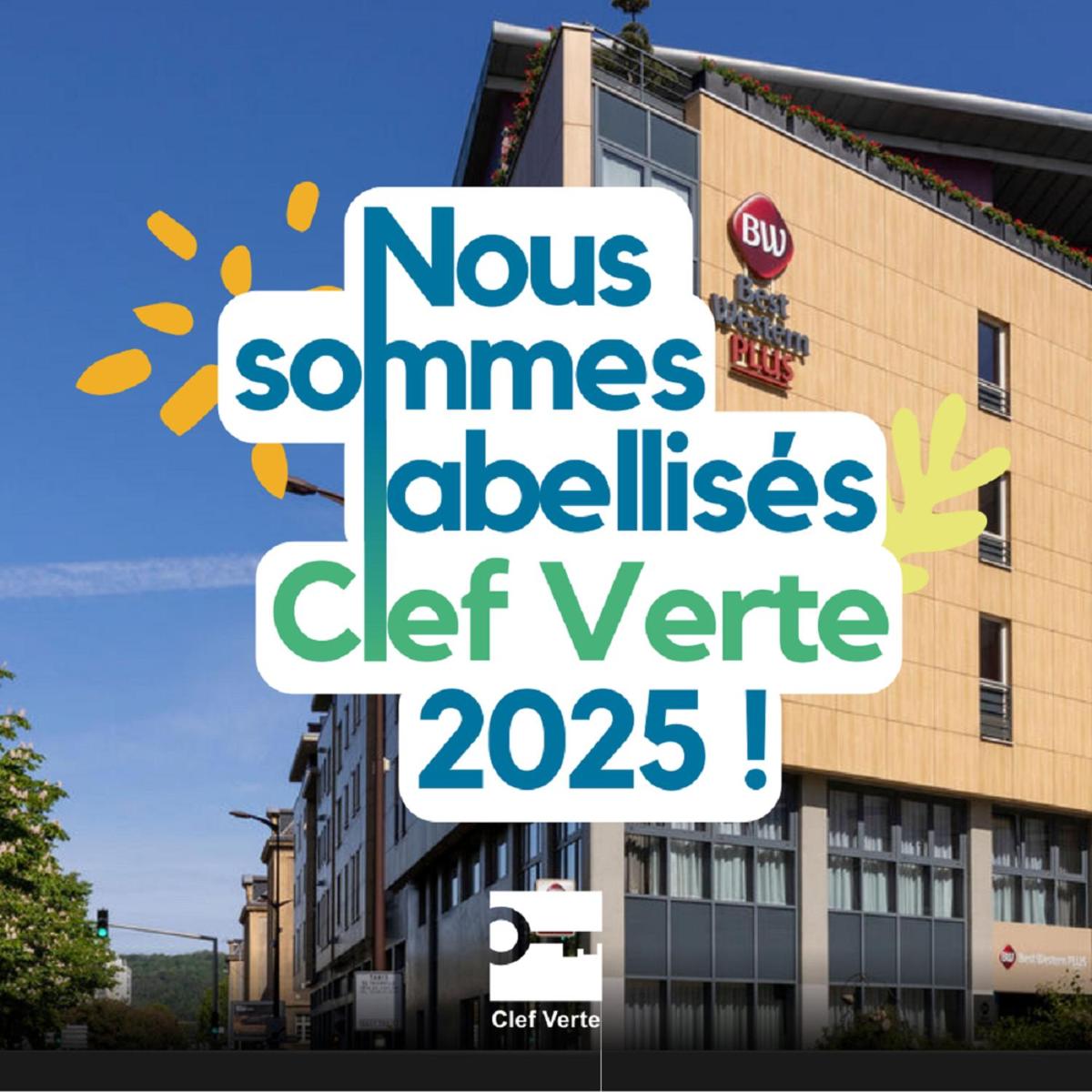 Certificat, récompense, panneau ou autre document affiché dans l'établissement Best Western Plus Thionville Centre