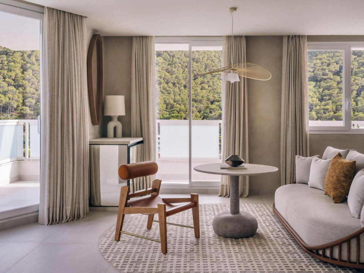 Zona de estar de Mondrian Ibiza