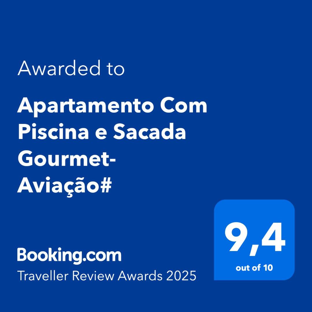 Apartamento Com Piscina e Sacada Gourmet- Aviação# - Housity