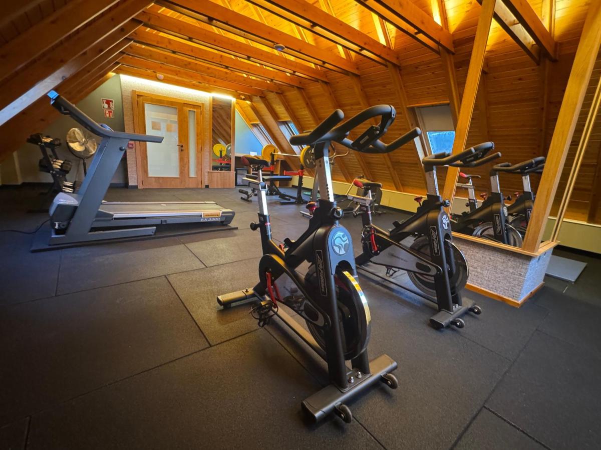 Gimnasio o instalaciones de fitness de Hotel Petit Lacreu