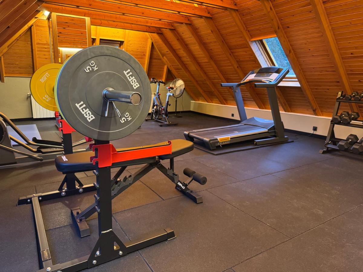 Gimnasio o instalaciones de fitness de Hotel Petit Lacreu