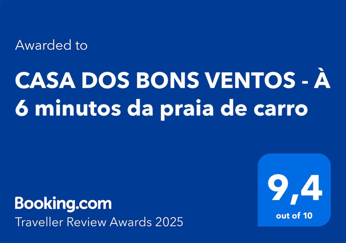 CASA DOS BONS VENTOS - À 6 minutos da praia de carro - Housity