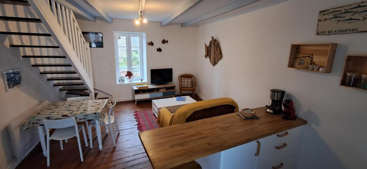 Le Gîte de l'Amer - T2 - Duplex - Centre Bourg - Housity