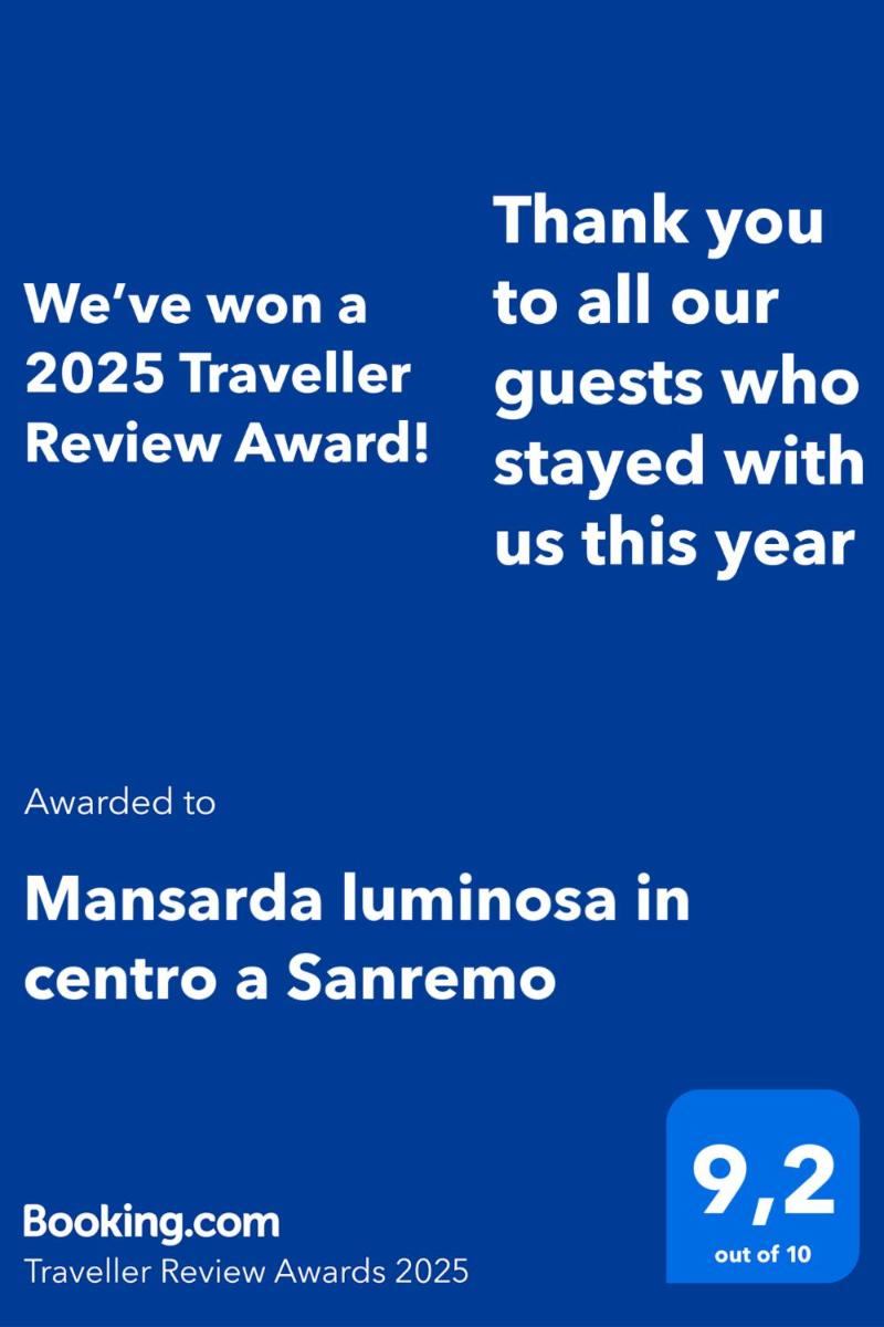 Mansarda luminosa in centro a Sanremo - Hizvo