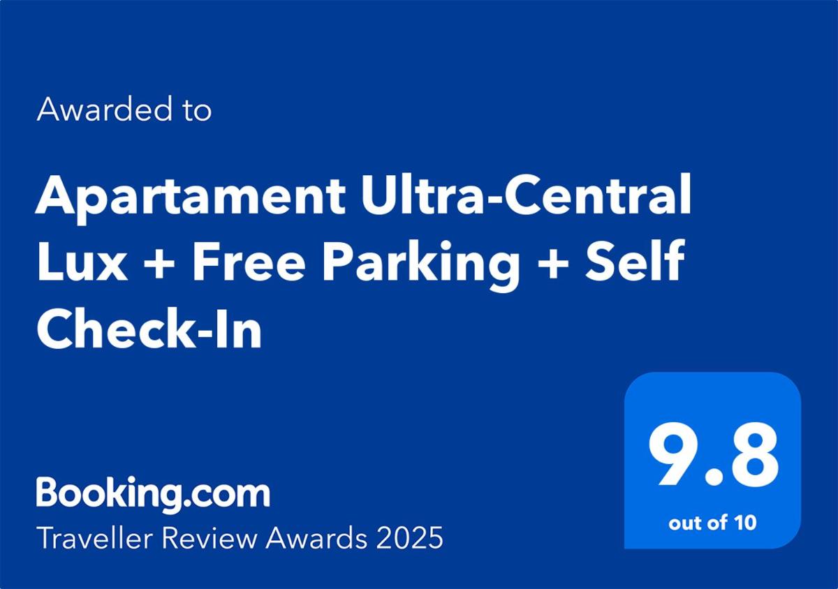 Apartament Ultra-Central Lux + Free Parking + Self Check-In - Housity