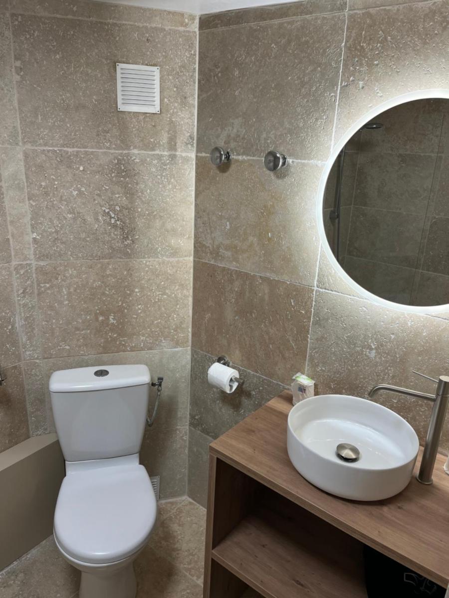 Salle de bains dans l'établissement La Solenzara hôtel - 3 Etoiles Supérieur - Appartement & SPA