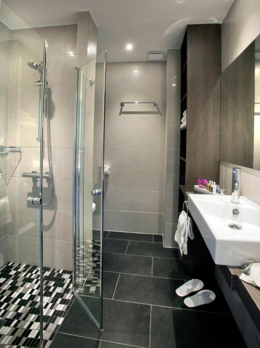 Salle de bains dans l'établissement Le Cottage - Hotel & Spa