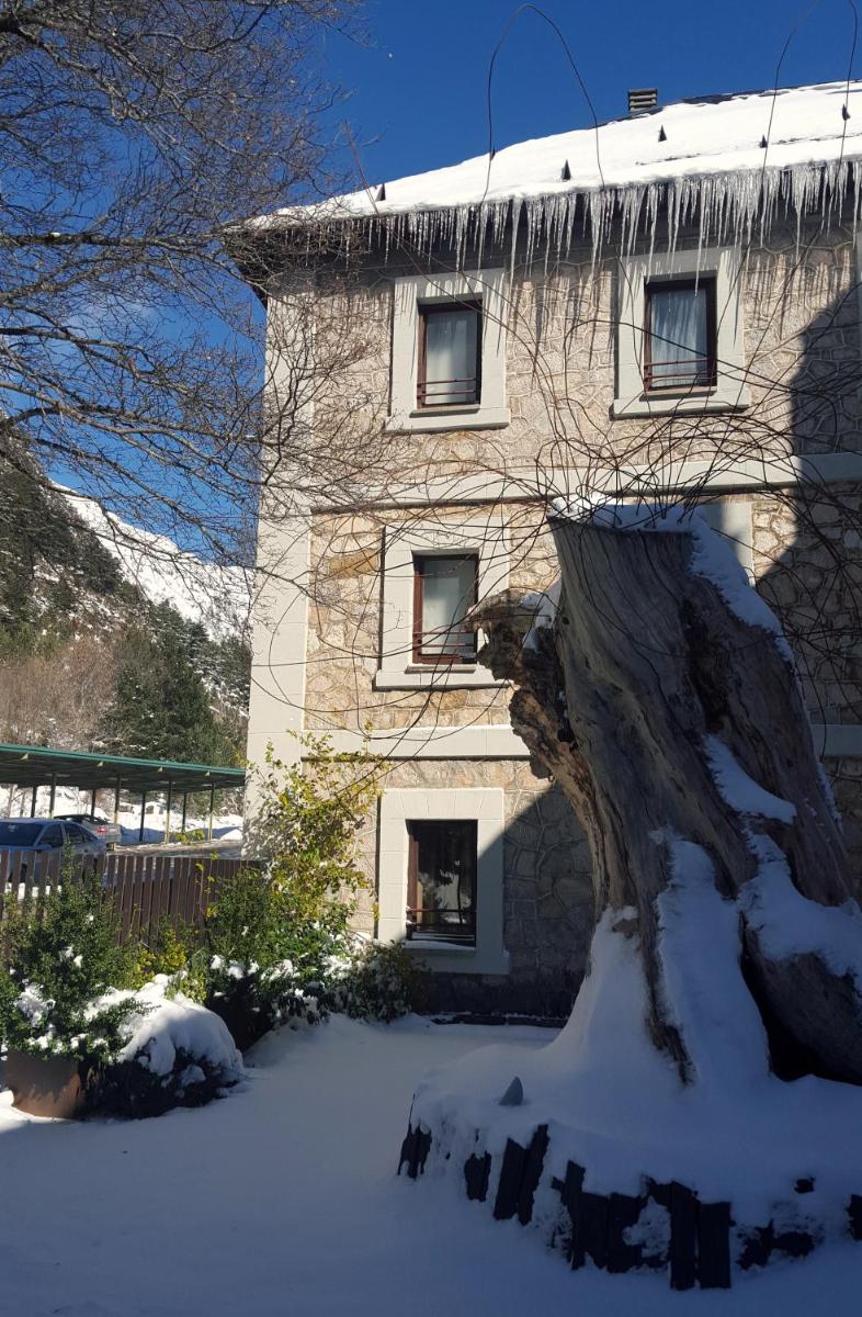 Hotel Santa Cristina Petit Spa en invierno