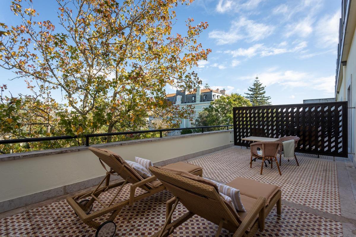 Uma varanda ou terraço em Pestana Palace Lisboa Hotel & National Monument - The Leading Hotels of the World