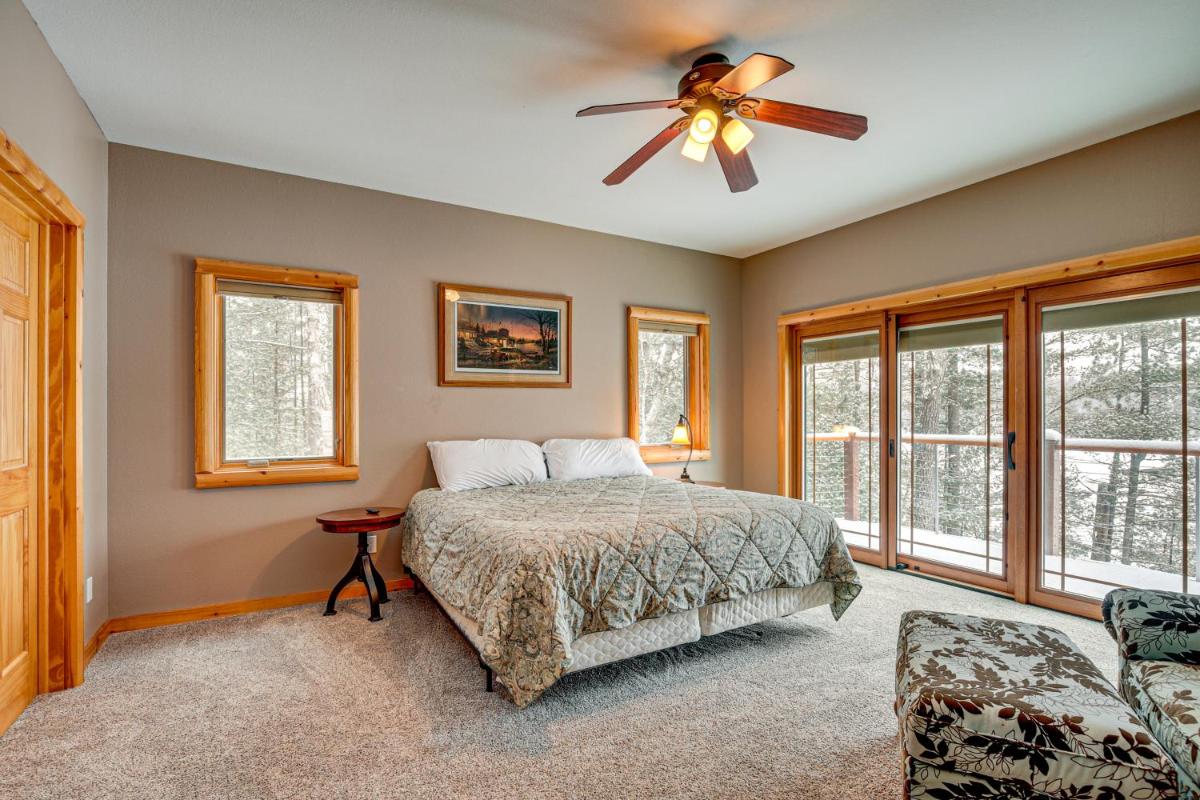 Lakefront Gem with Dock and Views in Lac Du Flambeau - Housity