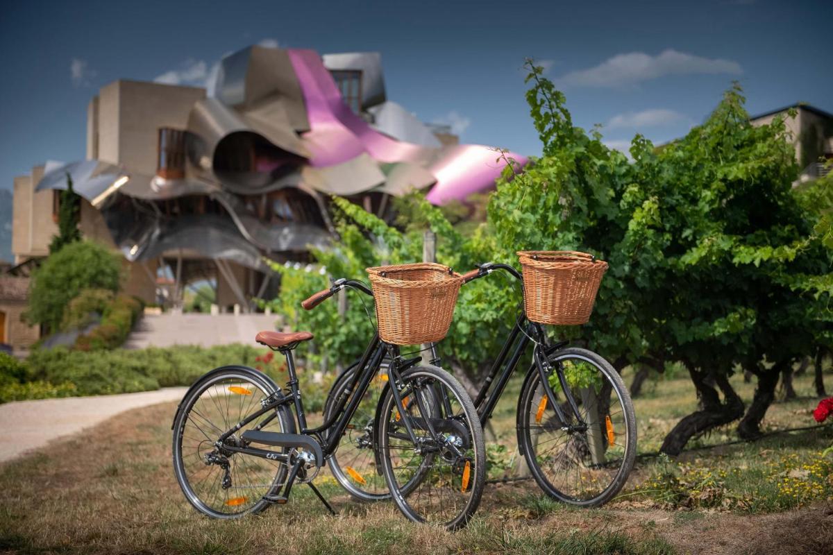 Montar en bicicleta en Hotel Marqués de Riscal, a Luxury Collection Hotel, Elciego o alrededores