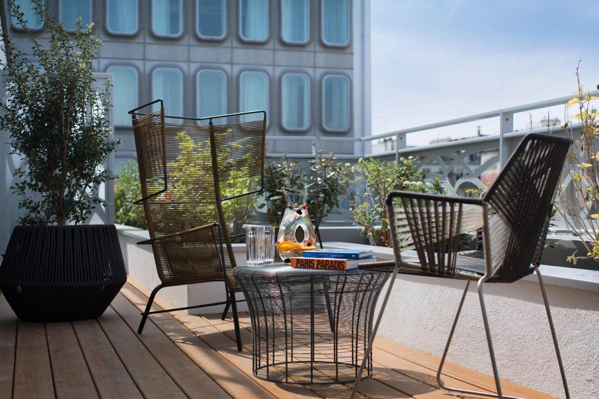 Balcon ou terrasse dans l'établissement Renaissance Paris Republique Hotel & Spa