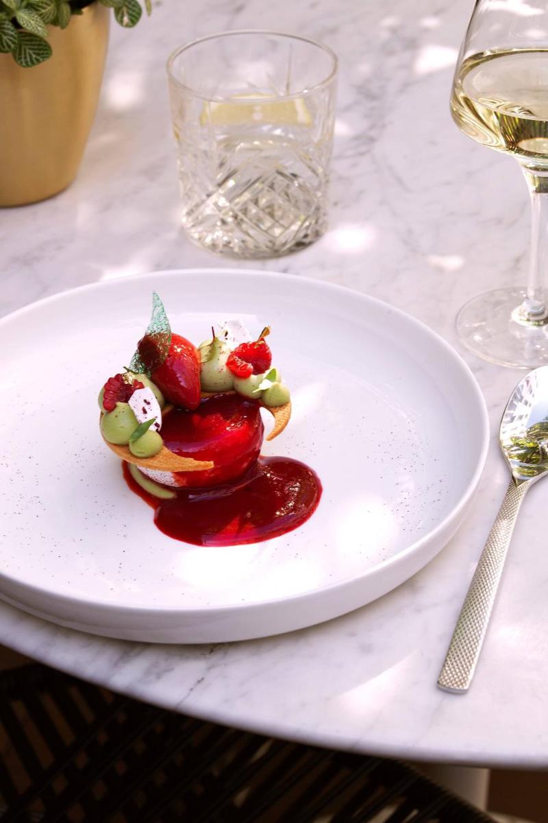 Nourriture dans l'hôtel ou à proximité