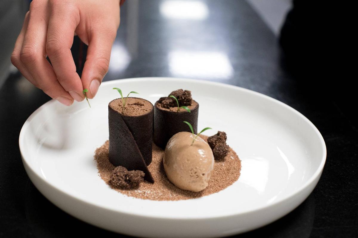 Nourriture dans l'hôtel ou à proximité