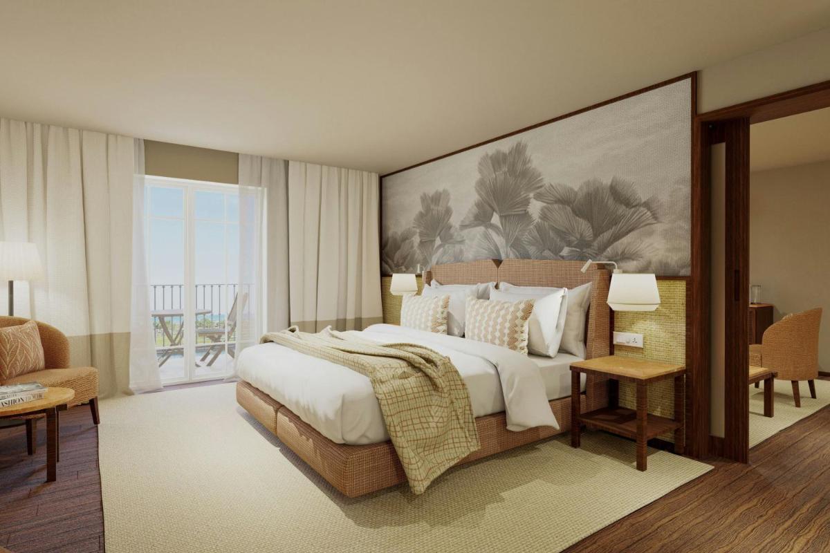 Uma cama ou camas num quarto em Domes Lake Algarve, Autograph Collection