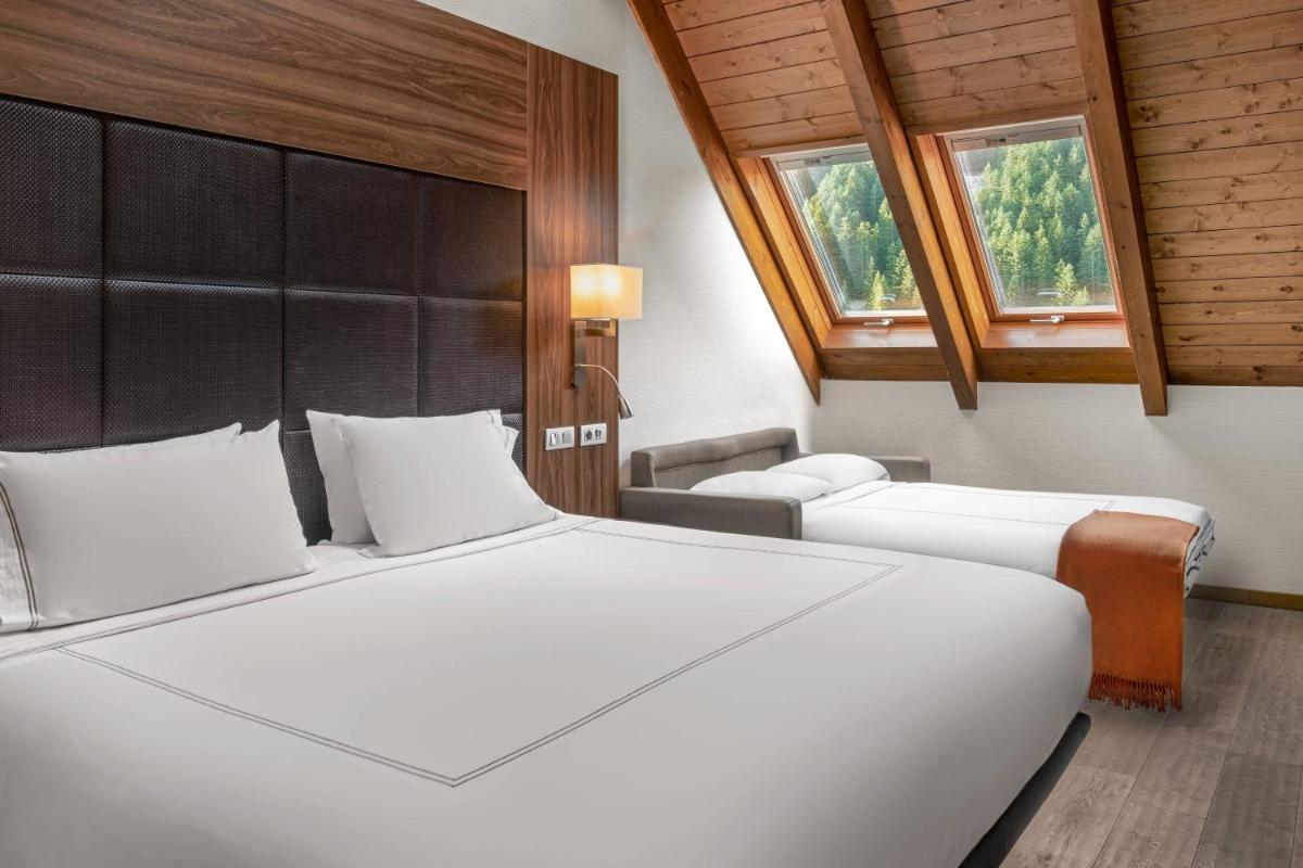 Cama o camas de una habitación en Hotel AC Baqueira Ski Resort, Autograph Collection