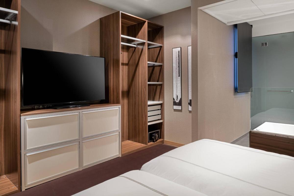 Cama o camas de una habitación en Hotel AC Baqueira Ski Resort, Autograph Collection